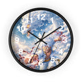 Storm Dragon Warrior Wall Clock | Fantasy Anime Lightning Art