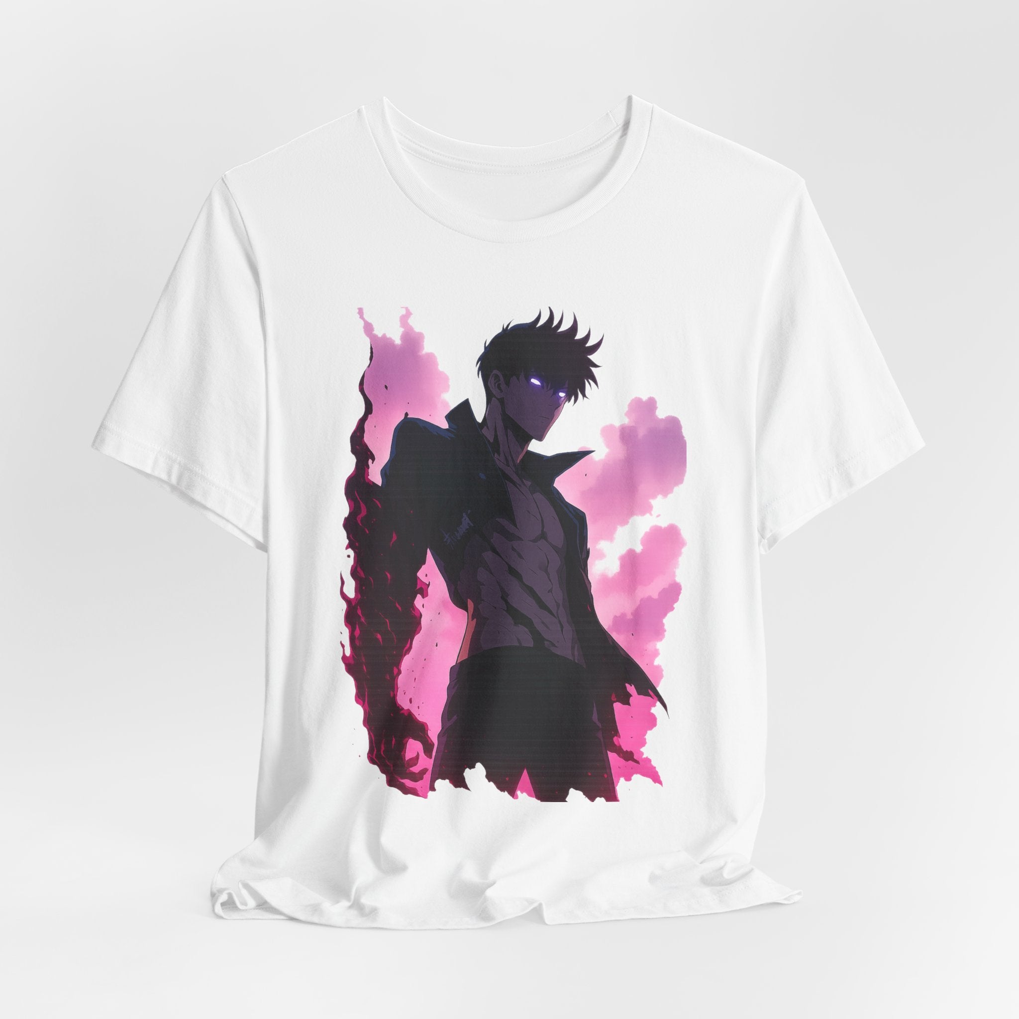 Anime-Inspired Graphic Tee, Cool Casual Wear, Perfect for Fans, Gifts for Birthdays, Everyday Style, Streetwear, Gift for Anime Lovers