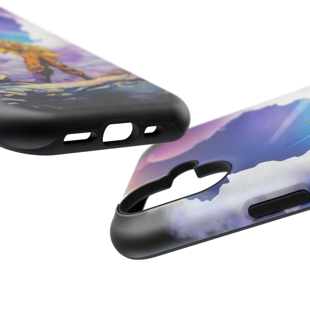 Dragon Warrior Power Pose Impact-Resistant Phone Case