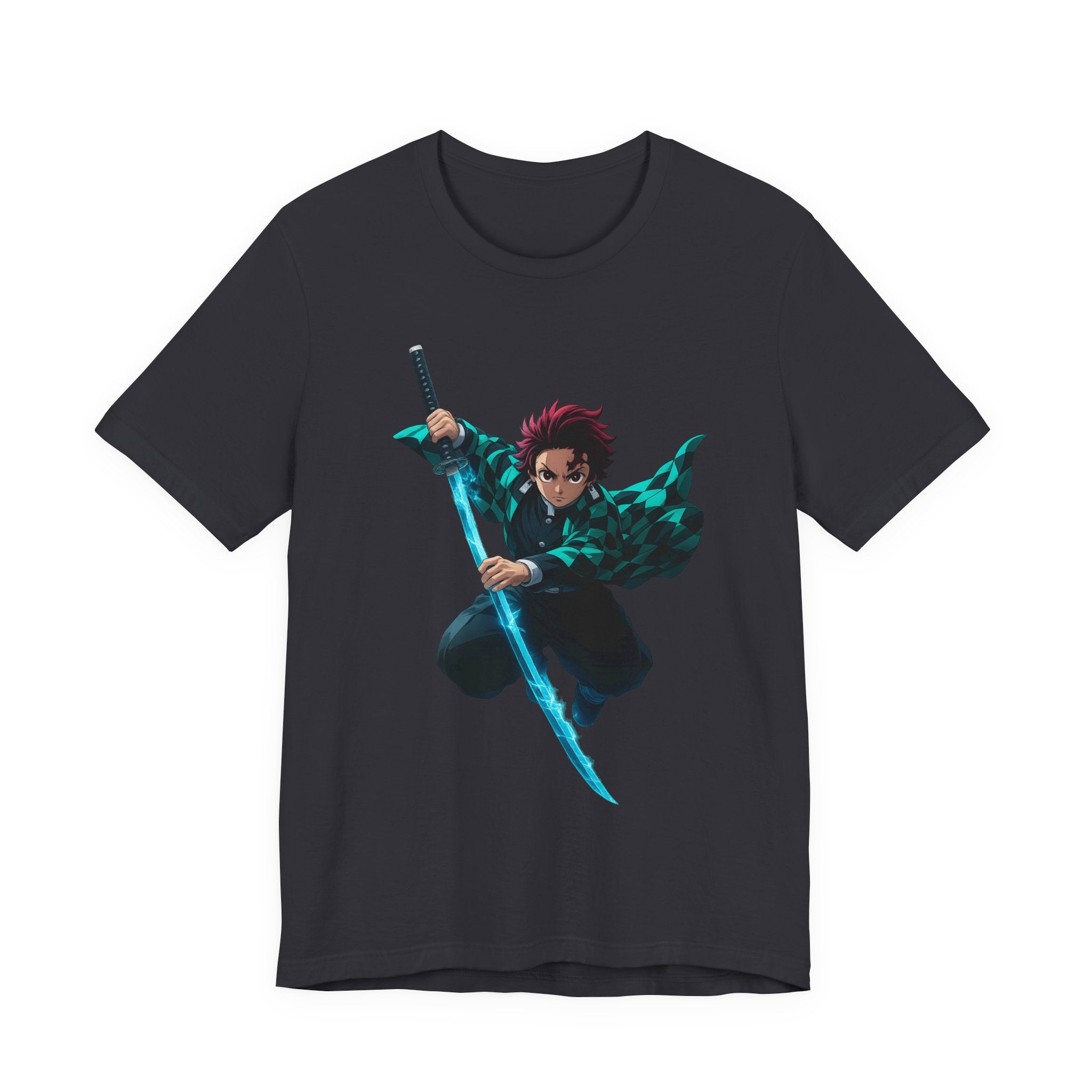 Anime-Inspired Graphic Tee, Unisex Jersey Short Sleeve Tee, Casual Wear, Gift for Fans, Manga Merchandise, Comfortable Style