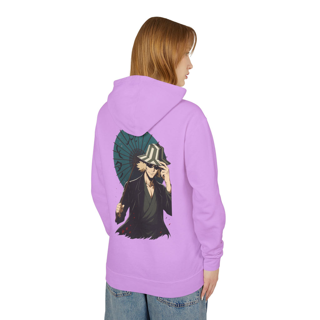 Unisex Lightweight Hooded Sweatshirt with URAHARA Design, Anime Fan Apparel, Casual Streetwear, Gift for Manga Lovers, Cozy Hoodie