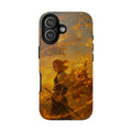 Flame Samurai Phone Case | Sunset Warrior iPhone Case