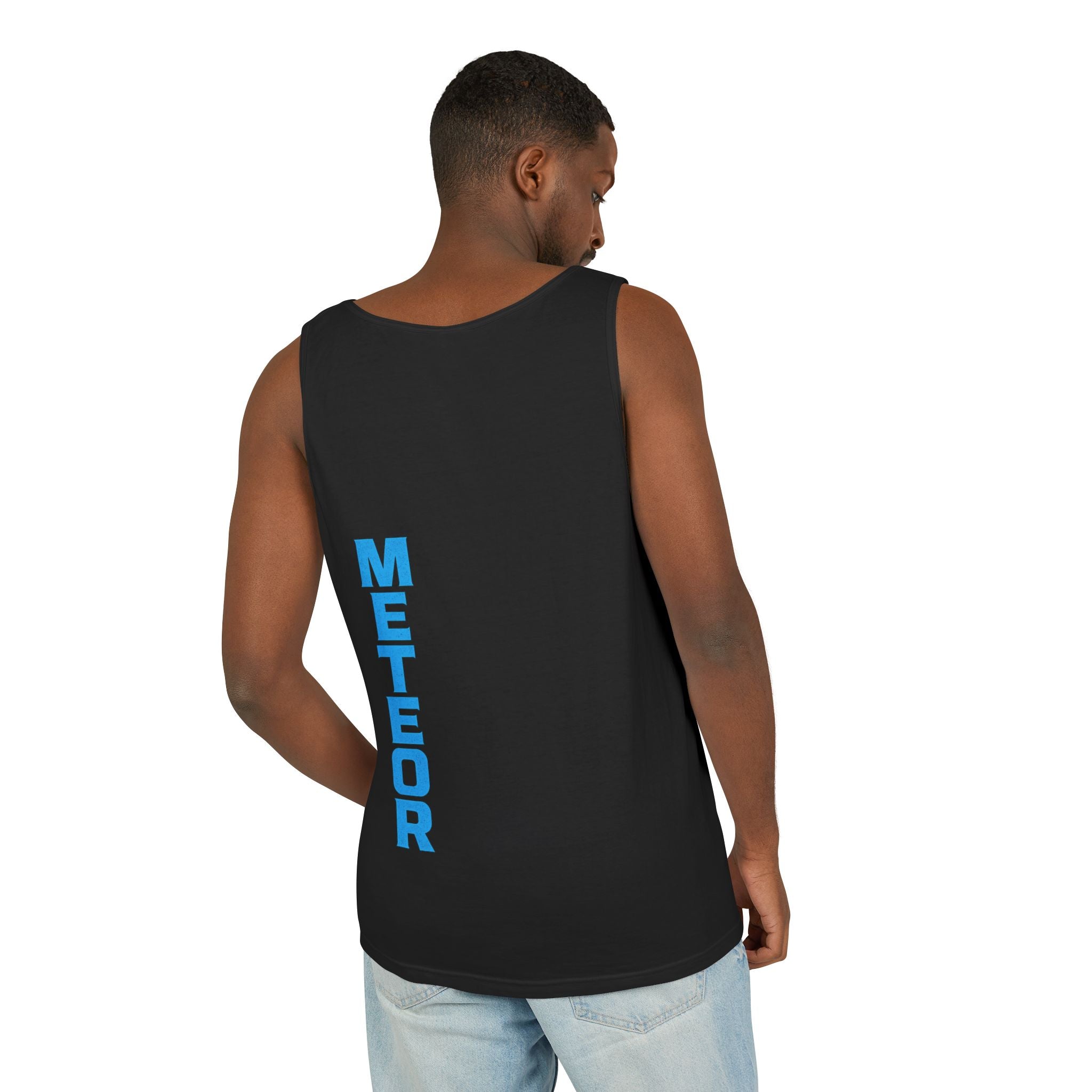 Basketball Blaze Tank Top - Perfect for Sports, Workout, Gift for Athletes, Summer Style, Workout Gear, METEOR Inspired