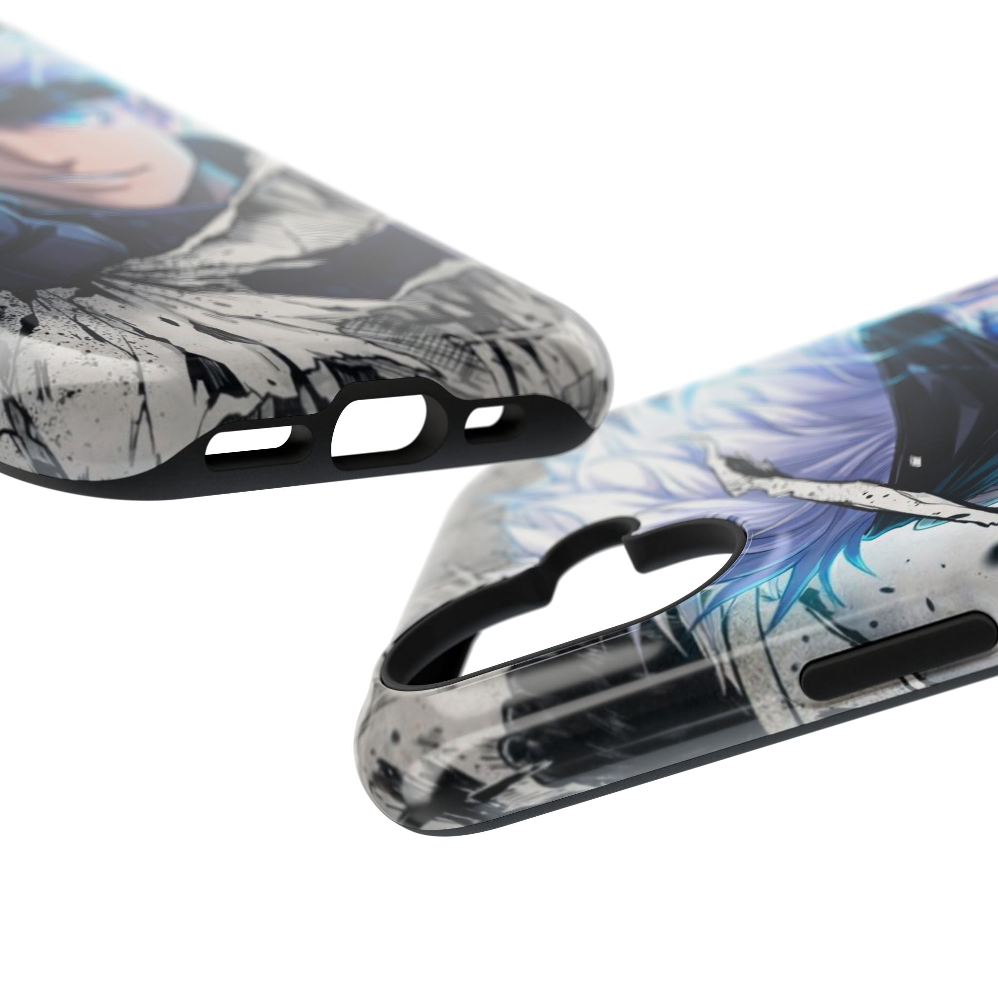 Anime Sorcerer Phone Case — Impact-Resistant Protective Cover