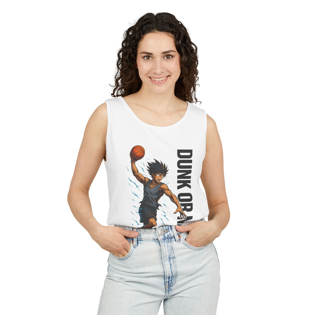 Basketball Inspired Tank Top - Dunk or Nap | Perfect Gift for Athletes, Sports Fans, Summer Wear, Active Lifestyle