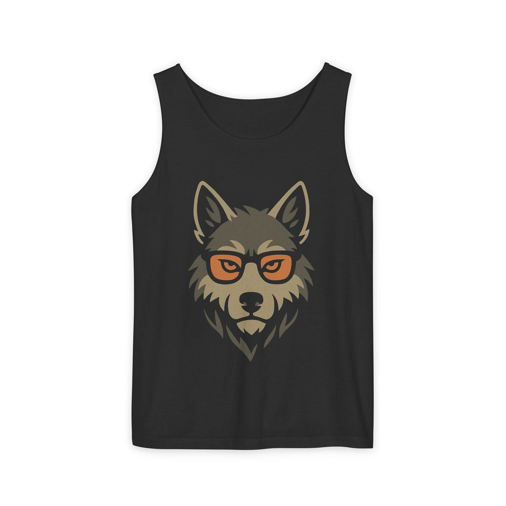 Cool Wolf Graphic Tank Top, Unisex Cool Tank Top, Summer Wear, Gift for Animal Lovers, Festival Outfit, Everyday Casual Top