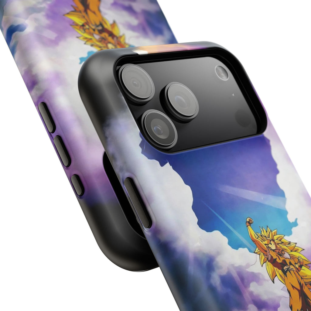 Dragon Warrior Power Pose Impact-Resistant Phone Case