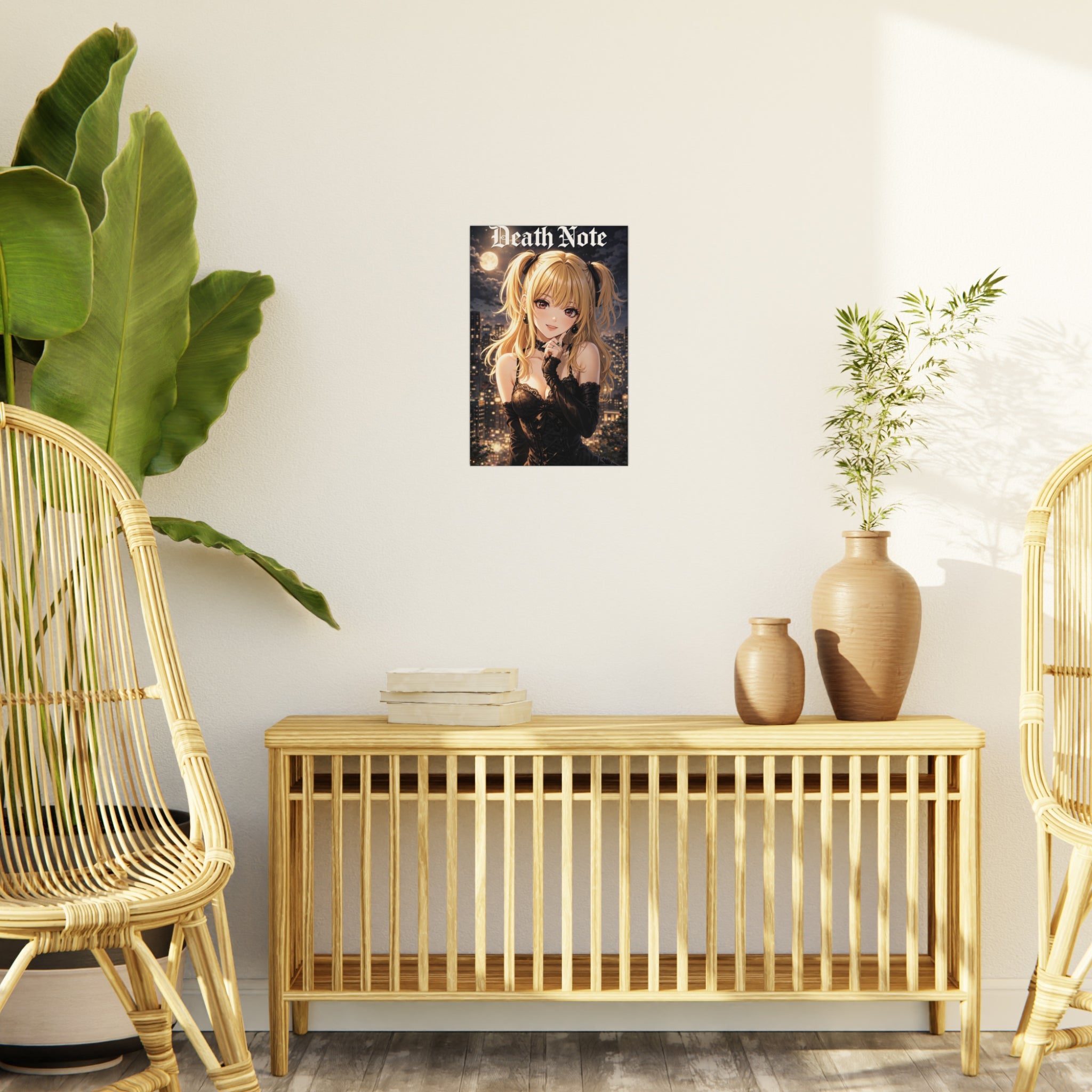 Foam Board - 'Death Note' Misa Anime Poster Foam Board