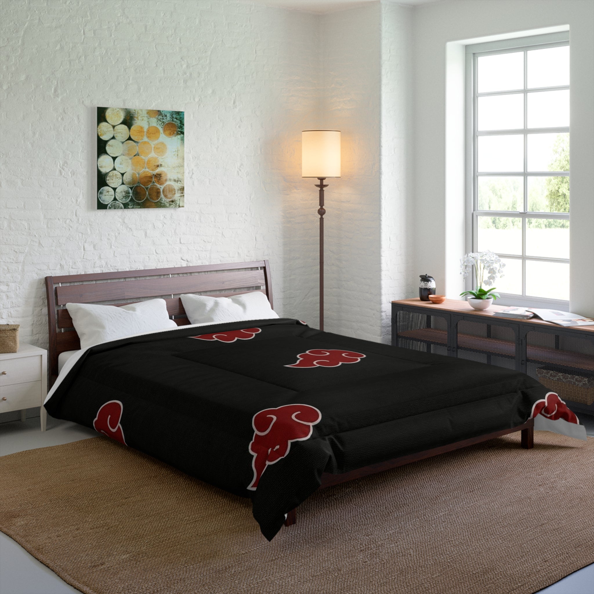 Red Cloud Comforter | Style Pattern