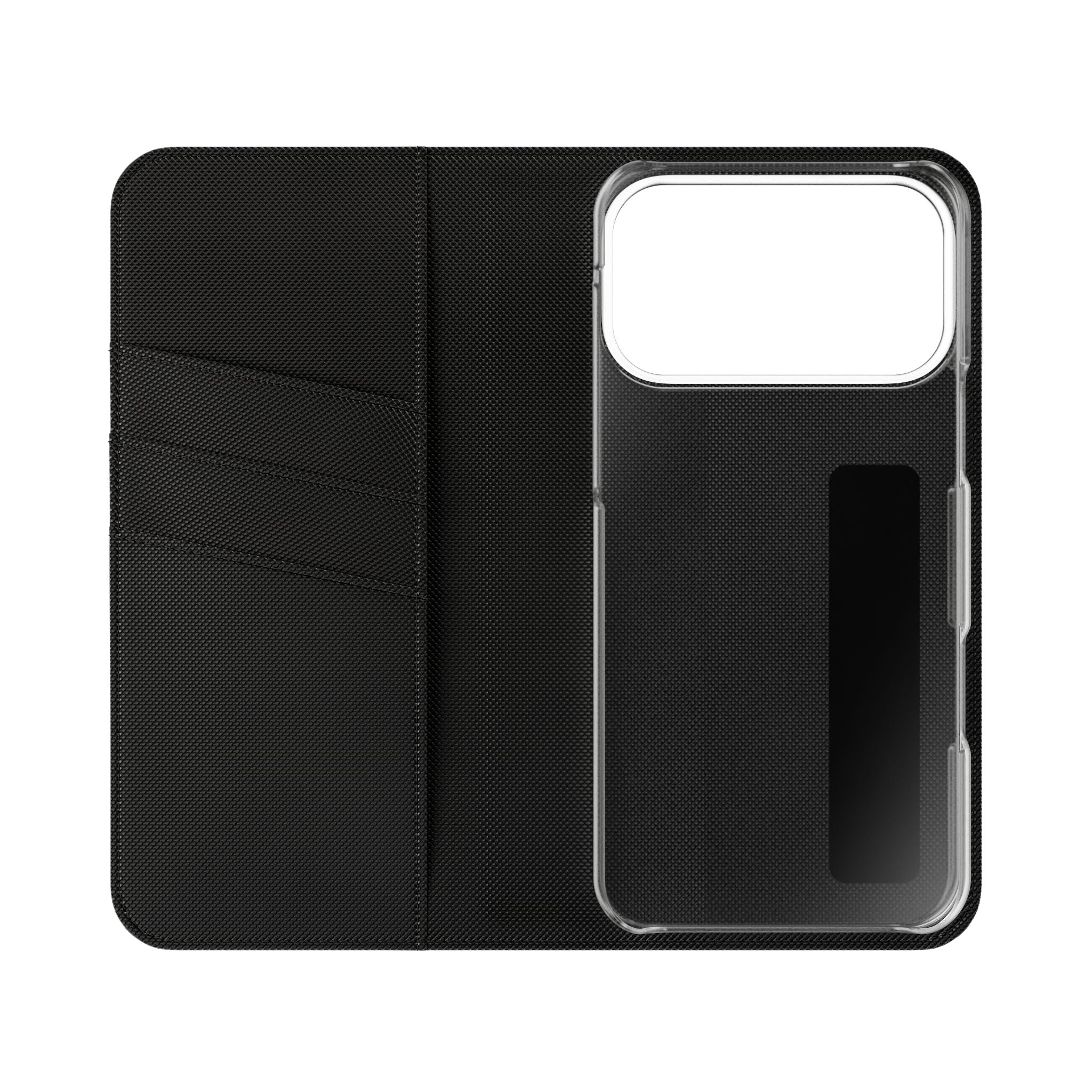 Anime Landscape Flip Phone Case — Fantasy Sunset Genshin-Style Wallet Cover
