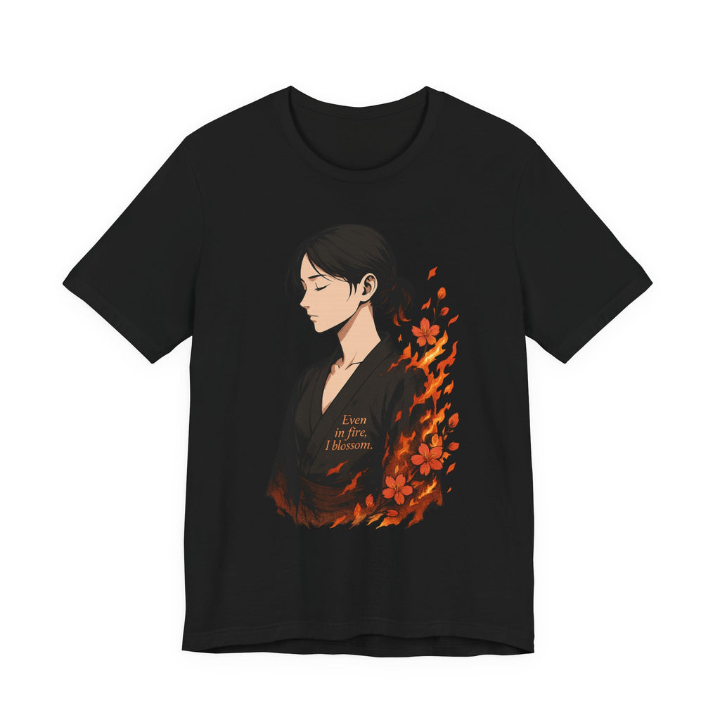 Elegant Anime-Inspired Unisex Tee, Casual Wear, Gift for Fans, Graphic Shirt, Summer Outfit, Birthday Present