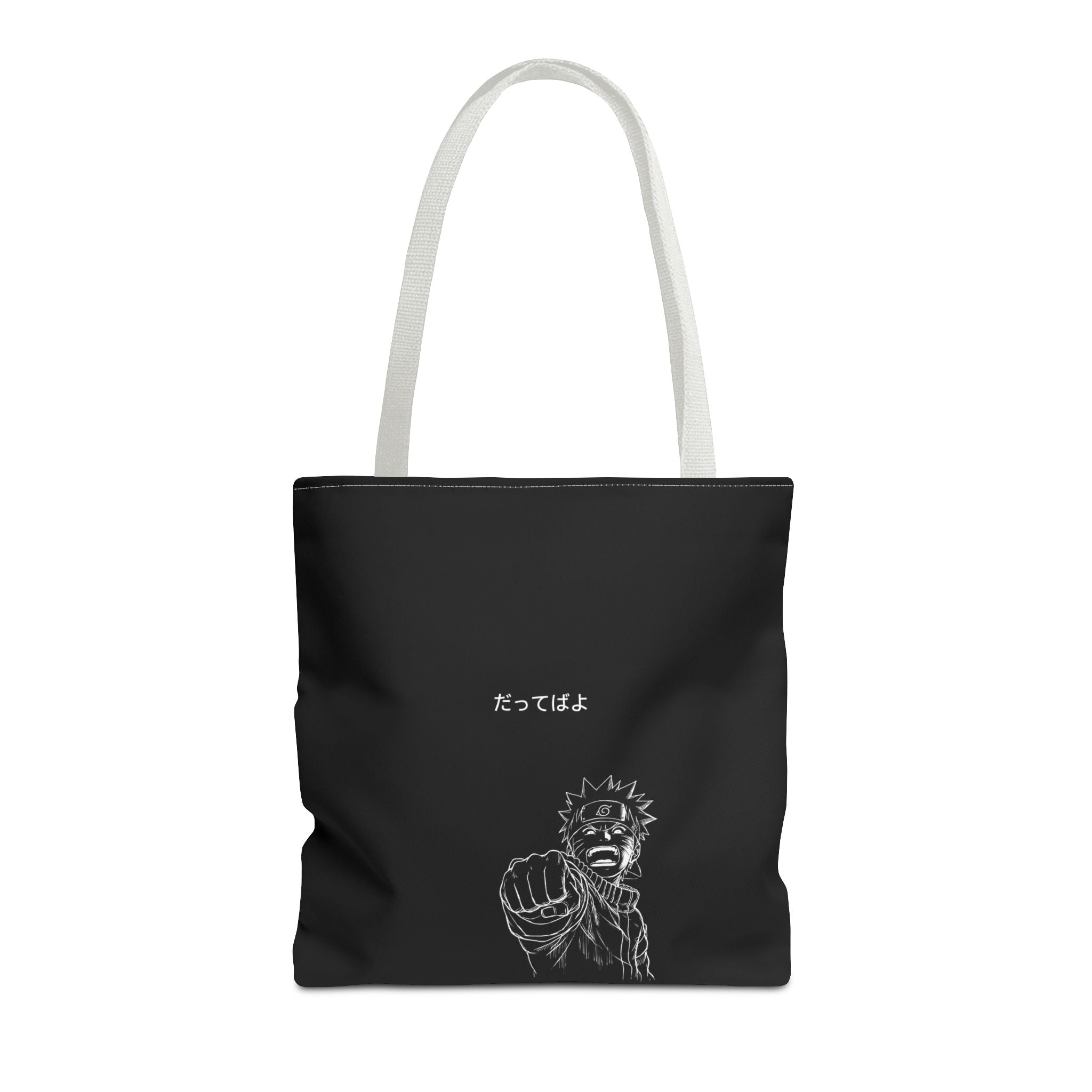 Manga Fist Character Tote Bag | Anime Graphic Tote