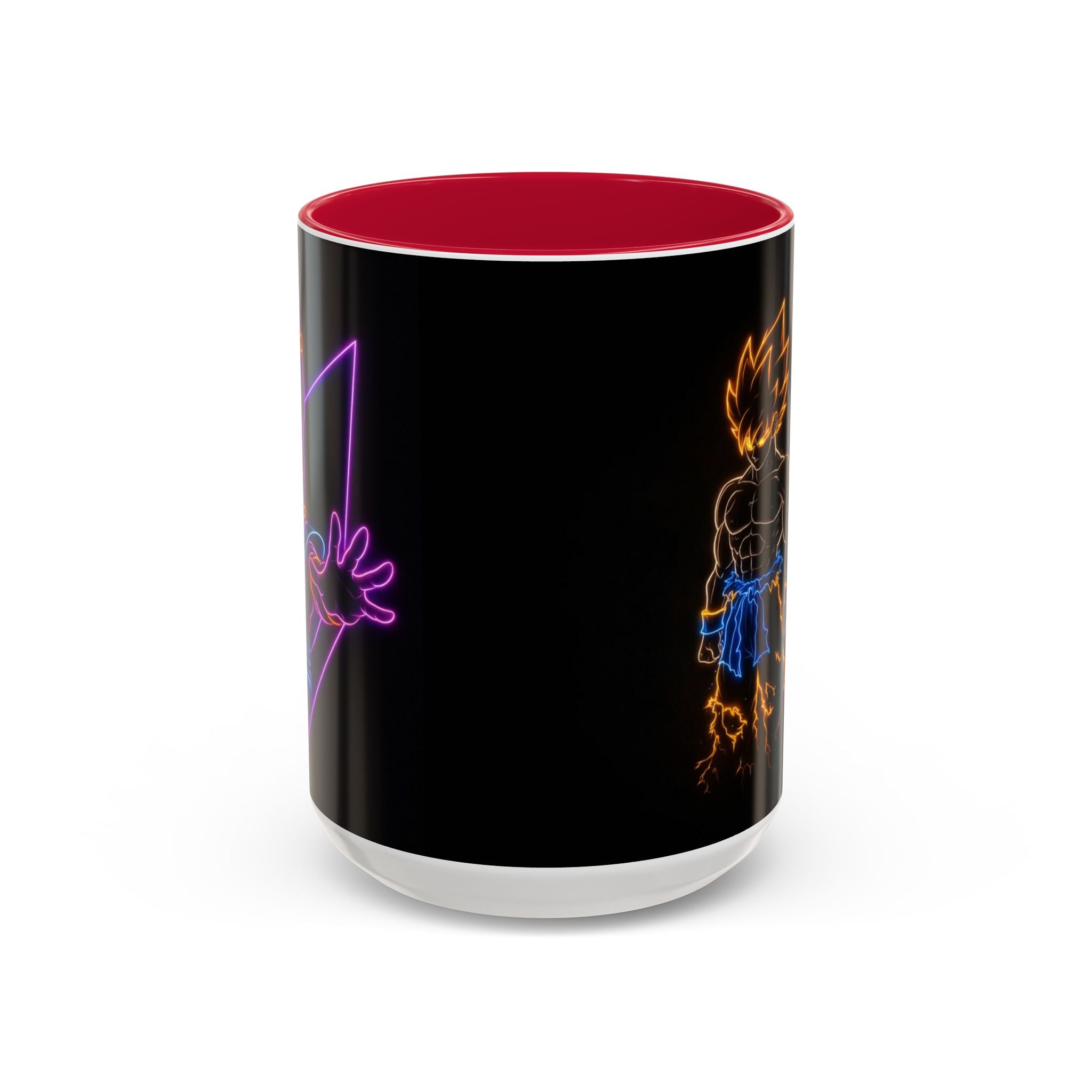 Neon Super Saiyan Mug | Colorful Coffee Cup