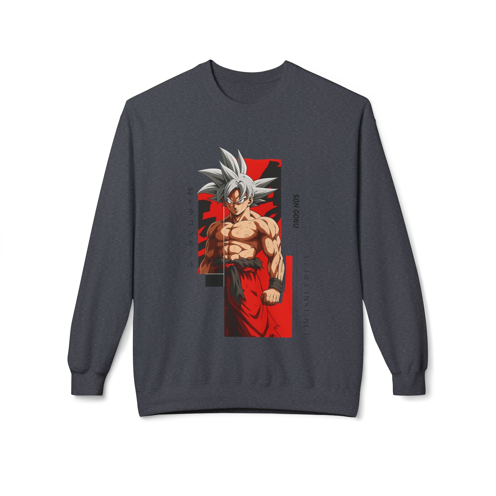 Ultra Instinct Anime Fighter Crewneck Sweatshirt | Martial Art Graphic