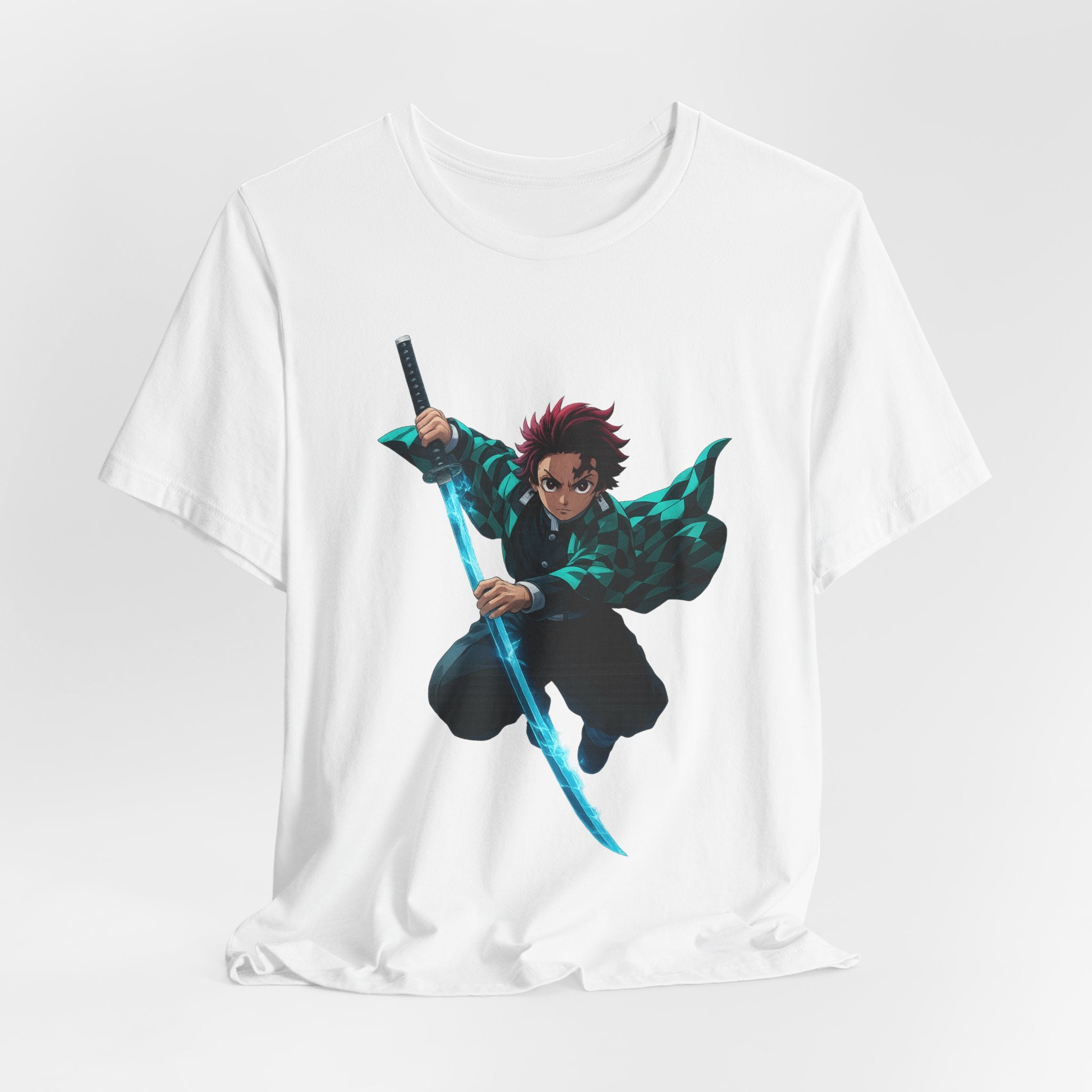 Anime-Inspired Graphic Tee, Unisex Jersey Short Sleeve Tee, Casual Wear, Gift for Fans, Manga Merchandise, Comfortable Style