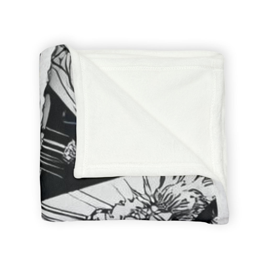 Anime Character Collage Blanket | Polyester Throw Blanket