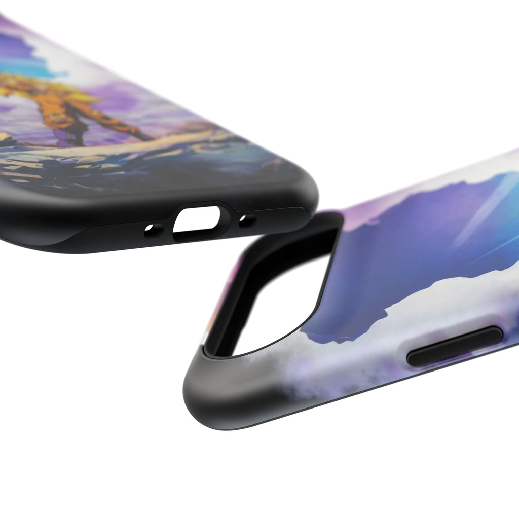 Dragon Warrior Power Pose Impact-Resistant Phone Case
