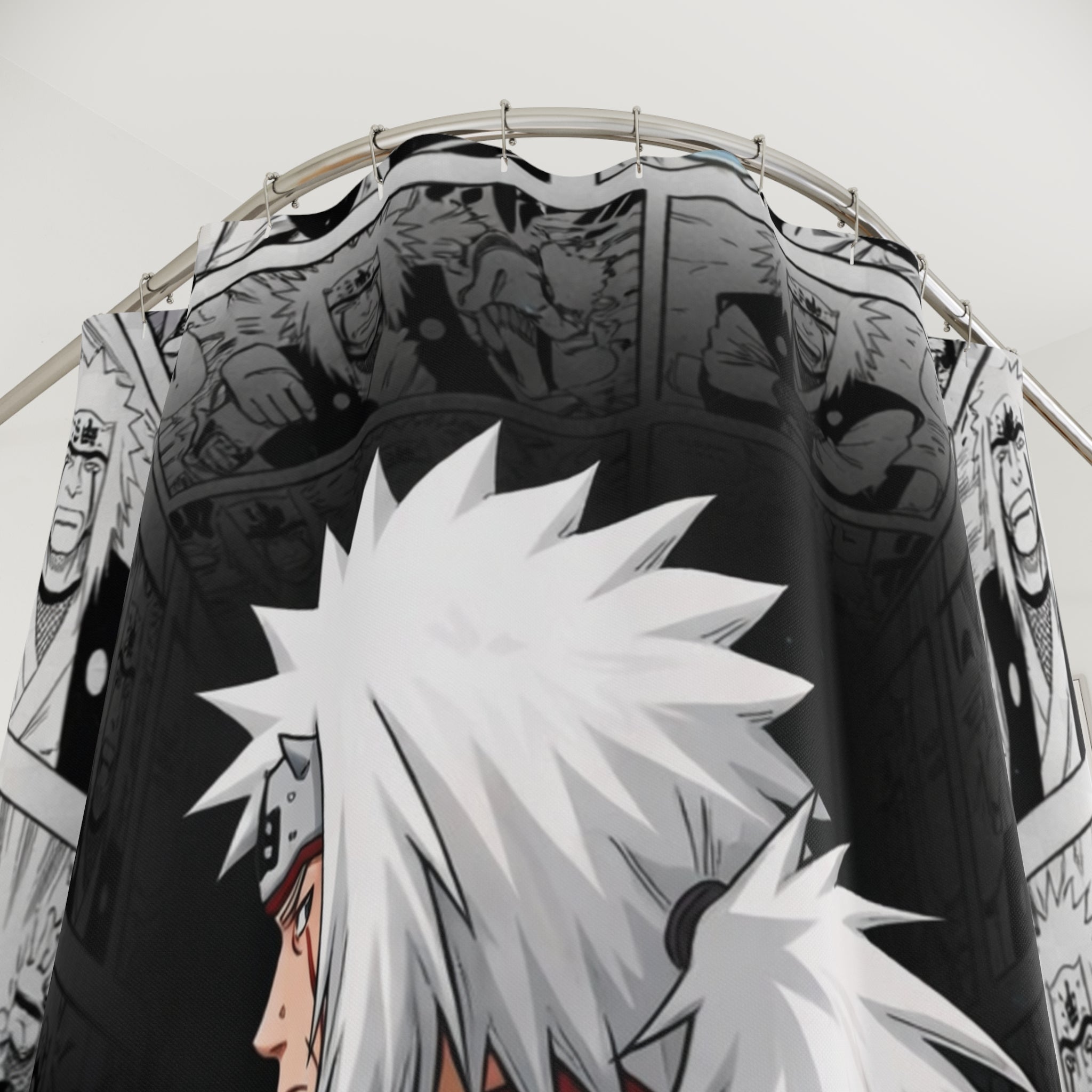 Jiraiya Anime Manga Panel Shower Curtain | Bathroom Decor