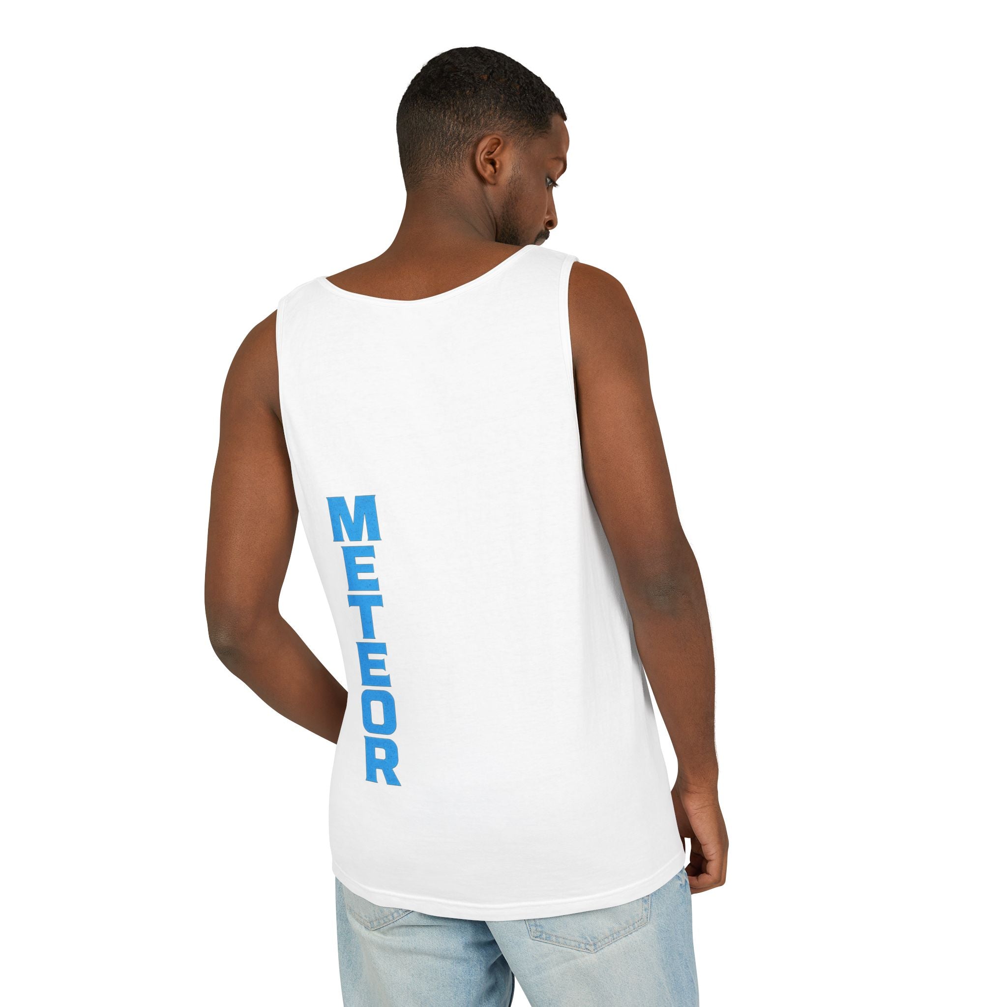 Basketball Blaze Tank Top - Perfect for Sports, Workout, Gift for Athletes, Summer Style, Workout Gear, METEOR Inspired