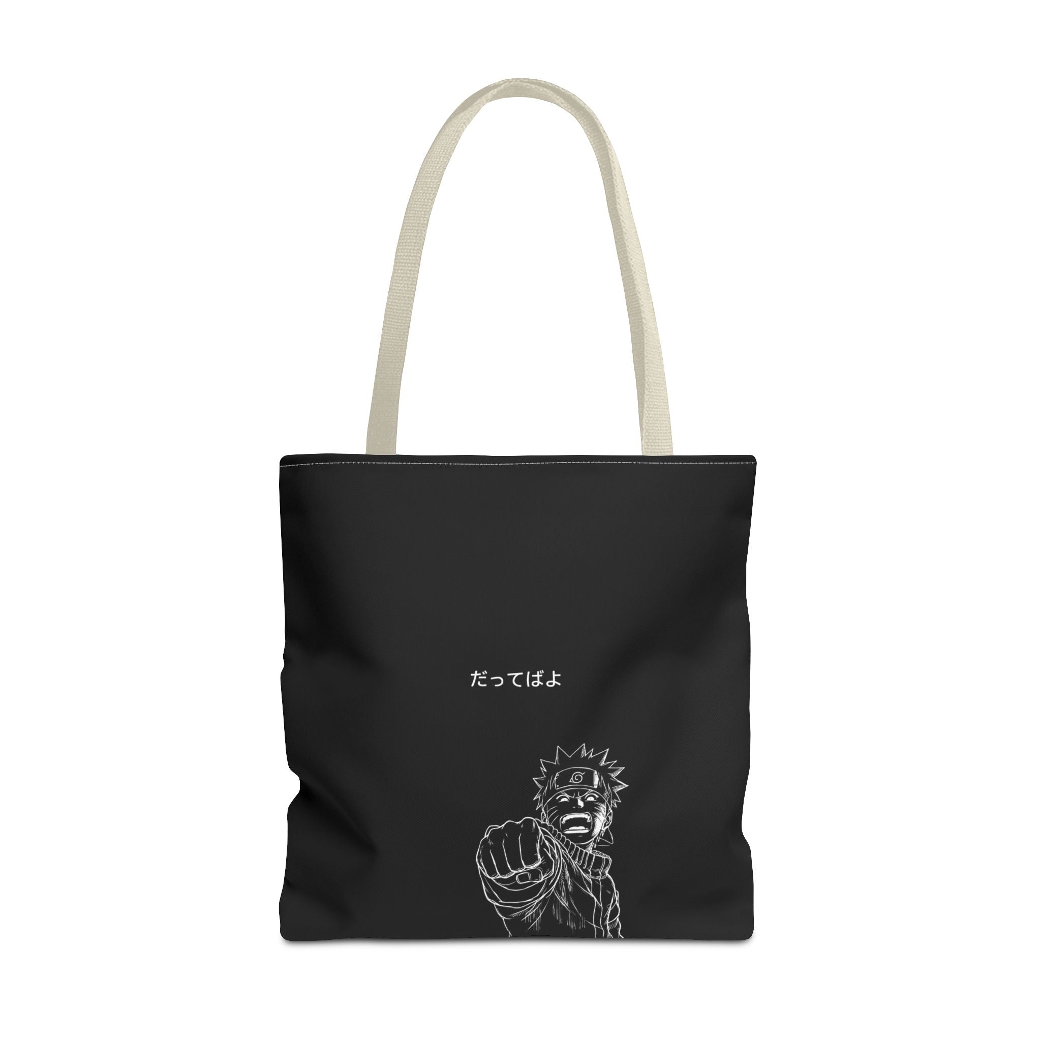 Manga Fist Character Tote Bag | Anime Graphic Tote
