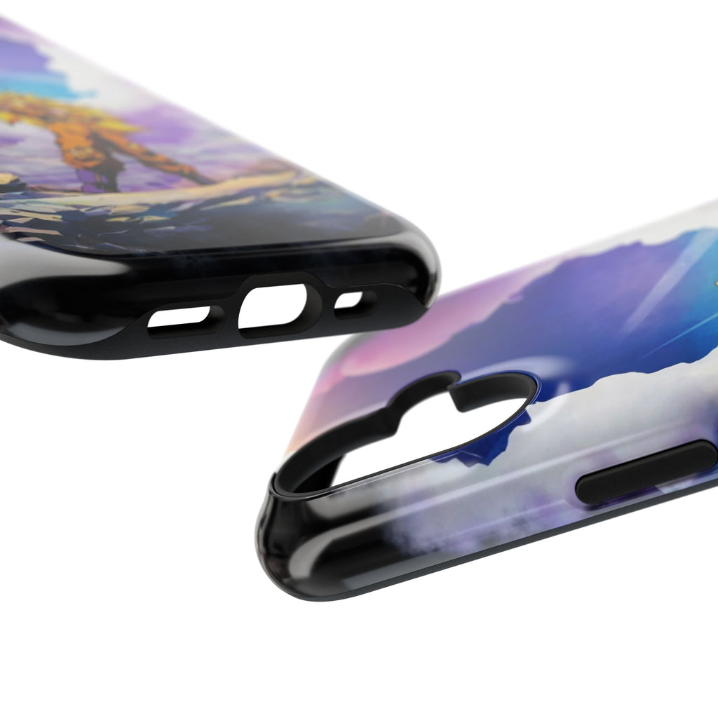 Dragon Warrior Power Pose Impact-Resistant Phone Case