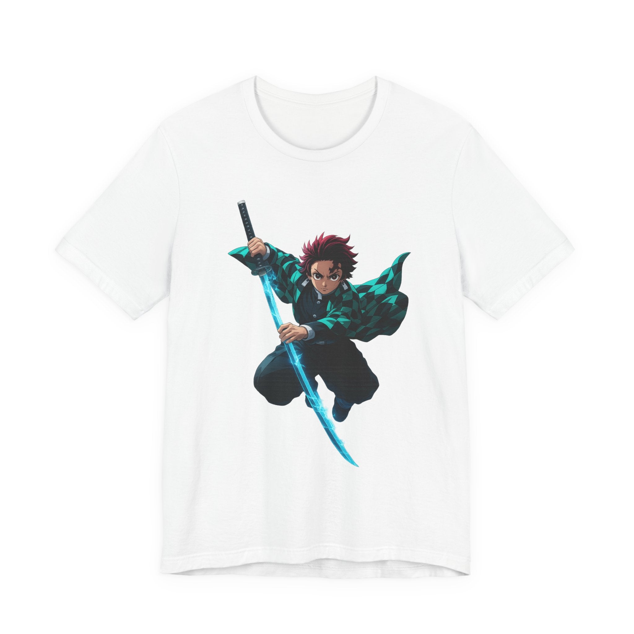 Anime-Inspired Graphic Tee, Unisex Jersey Short Sleeve Tee, Casual Wear, Gift for Fans, Manga Merchandise, Comfortable Style
