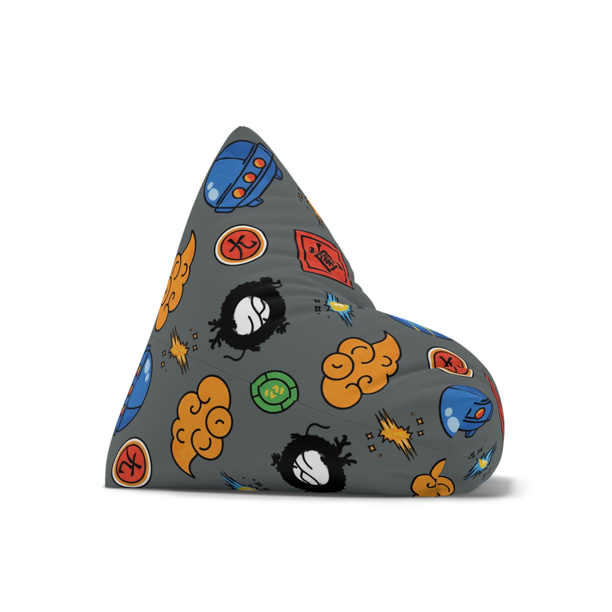Space Adventure Bean Bag Cover — Kids’ Gaming & Sci‑Fi Pattern