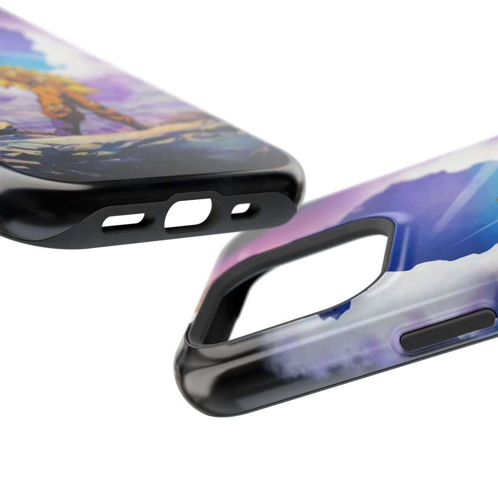 Dragon Warrior Power Pose Impact-Resistant Phone Case