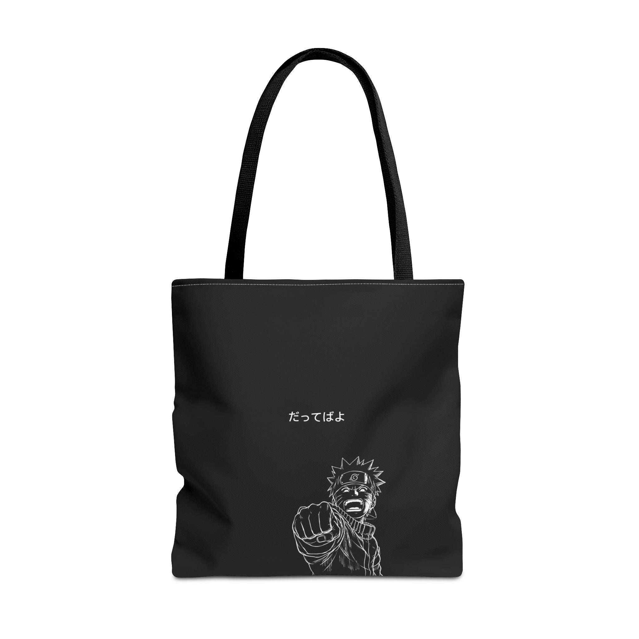 Manga Fist Character Tote Bag | Anime Graphic Tote