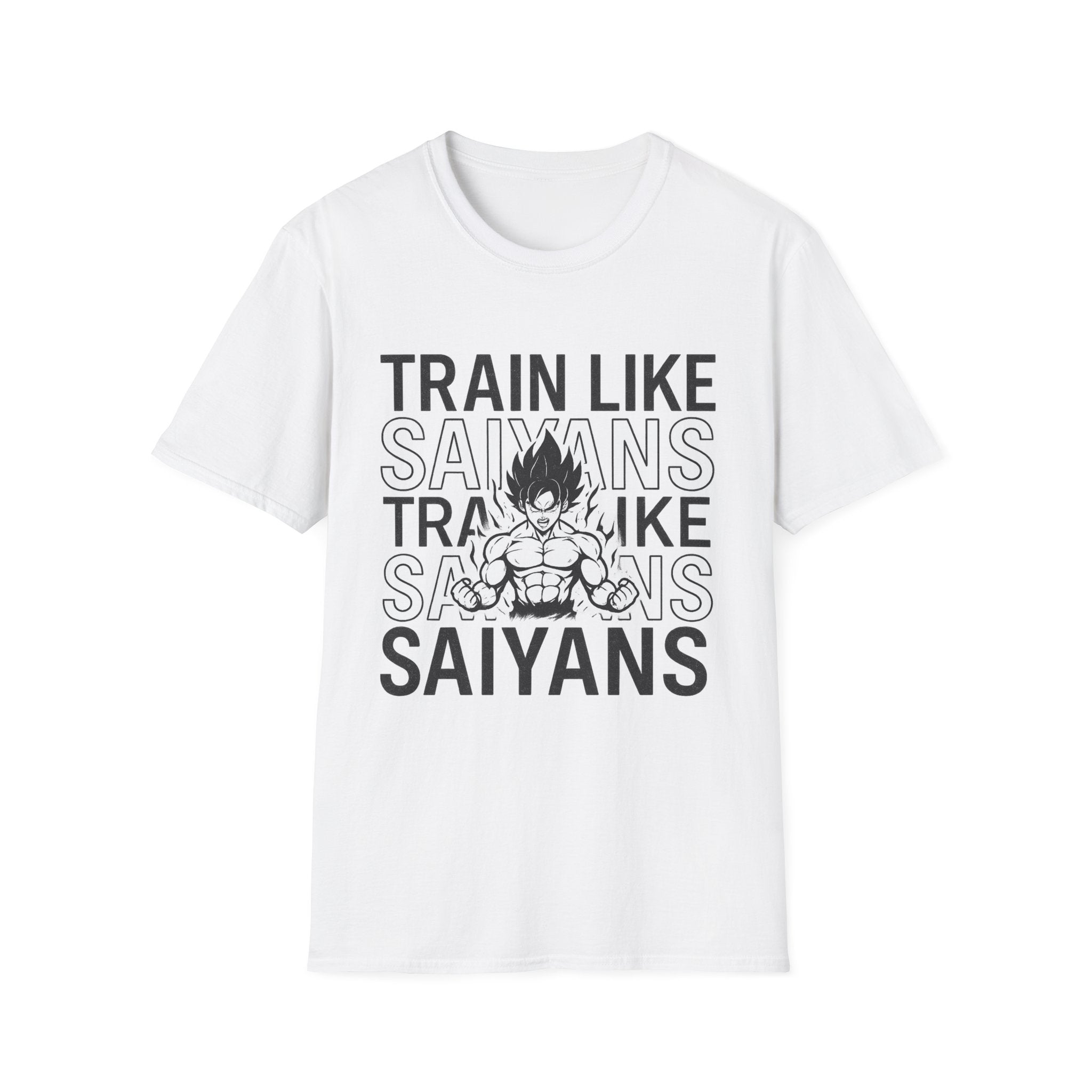 Unisex Fitness T-Shirt, Workout Tee,  Training Shirt, Anime Gym Apparel, Gift for Athletes & Fans