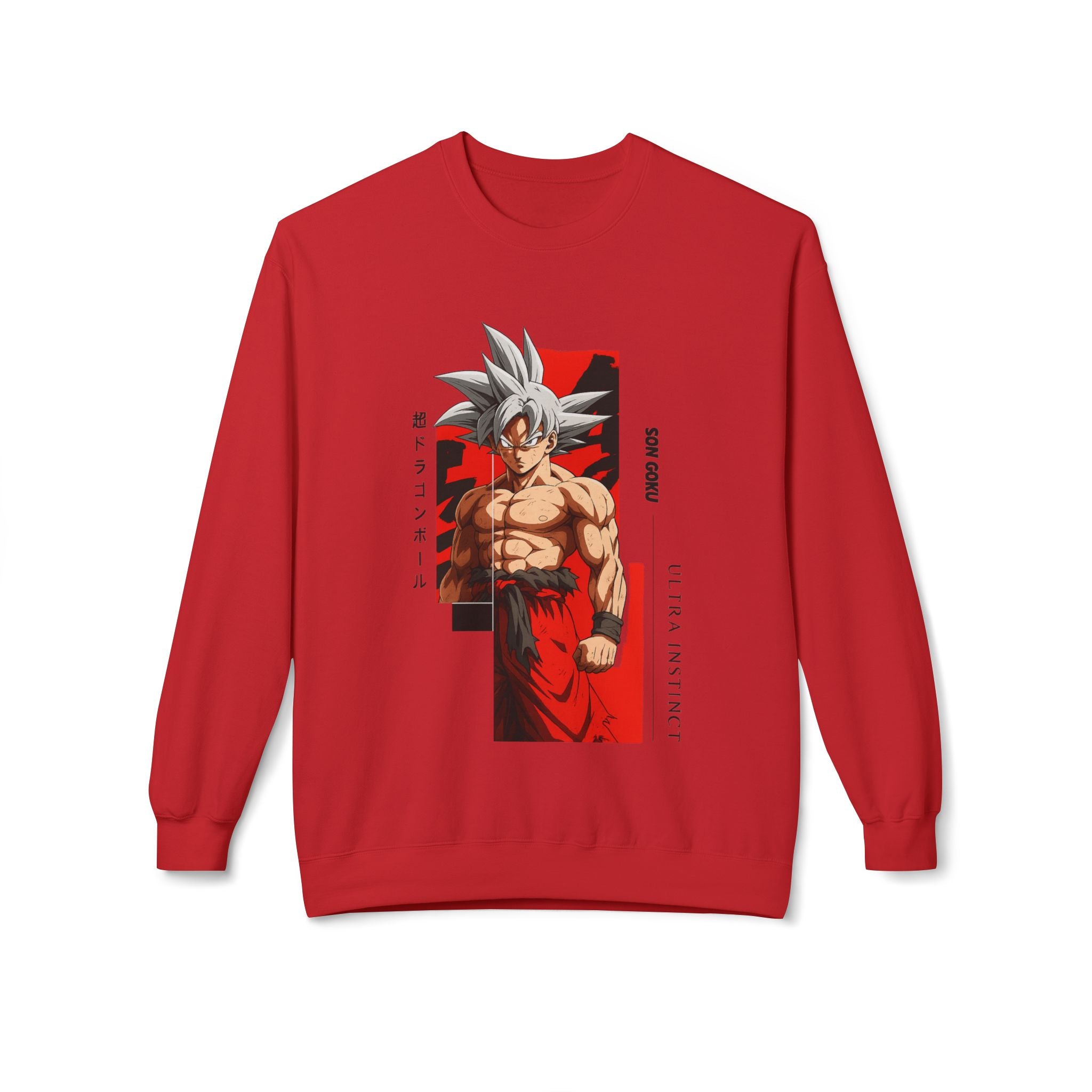 Ultra Instinct Anime Fighter Crewneck Sweatshirt | Martial Art Graphic