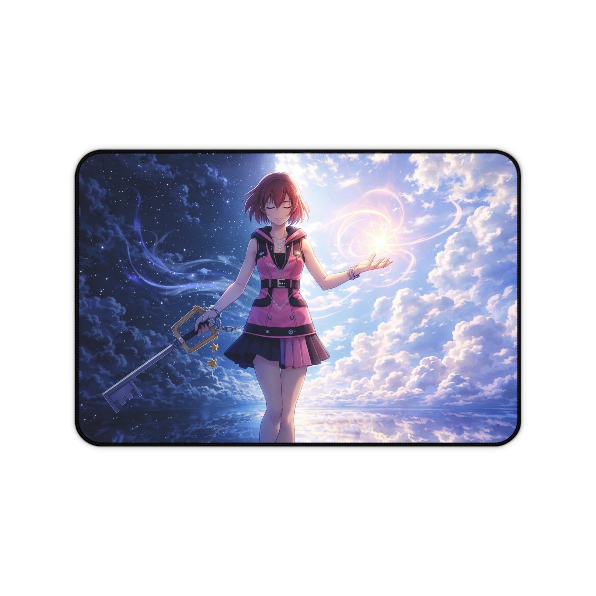 Anime blade Girl Desk Mat — Fantasy Sky Gaming Mouse Pad