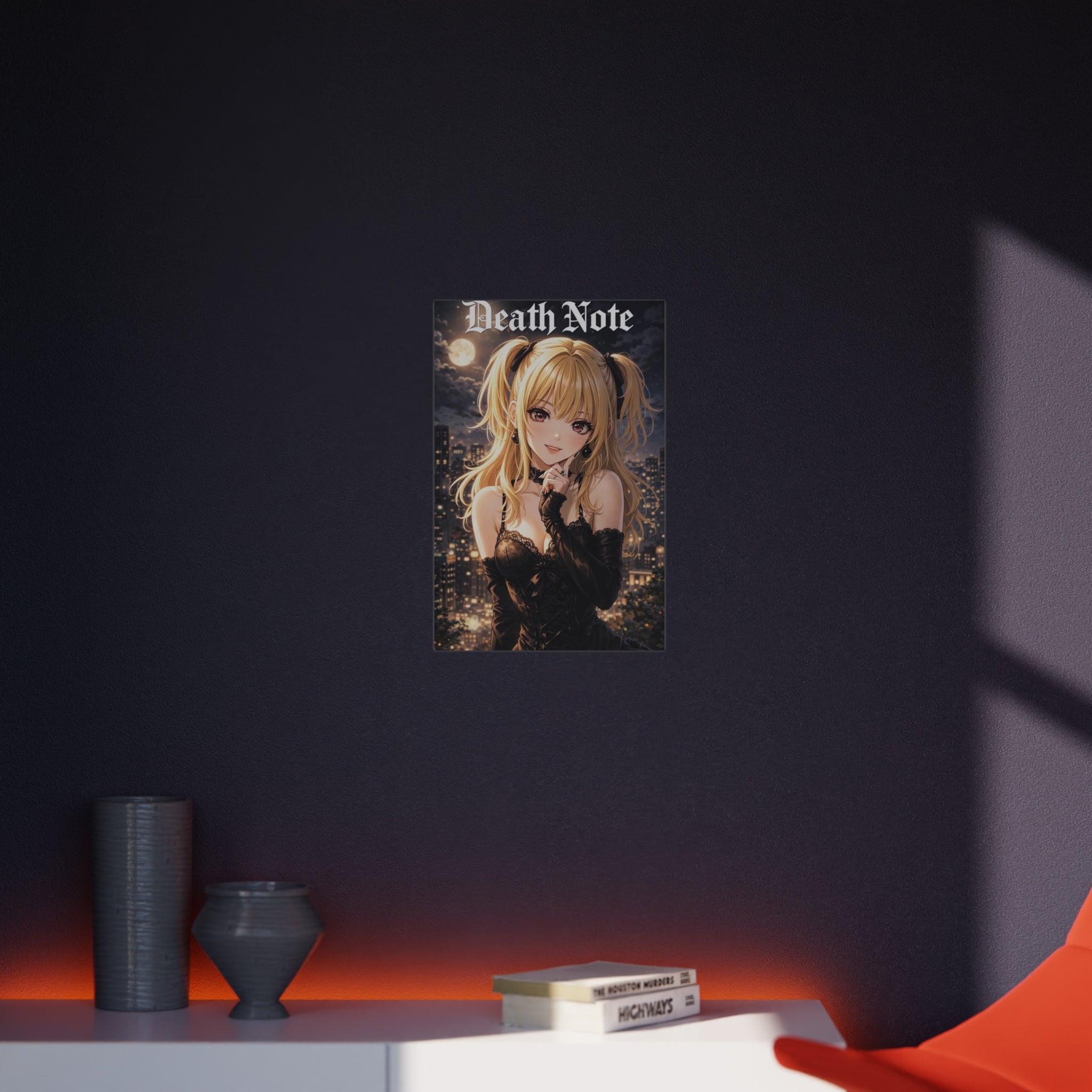 Foam Board - 'Death Note' Misa Anime Poster Foam Board