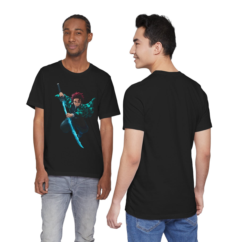 Anime-Inspired Graphic Tee, Unisex Jersey Short Sleeve Tee, Casual Wear, Gift for Fans, Manga Merchandise, Comfortable Style