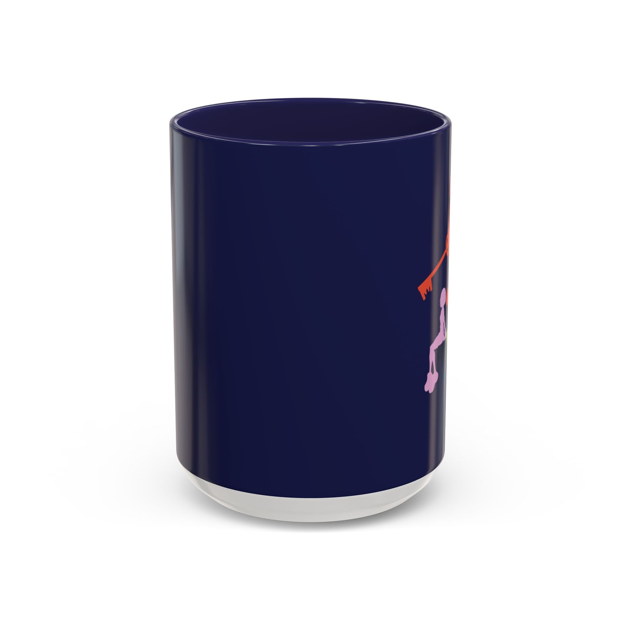 Rainbow Silhouette Video Game Characters Mug | Accent Coffee Mug