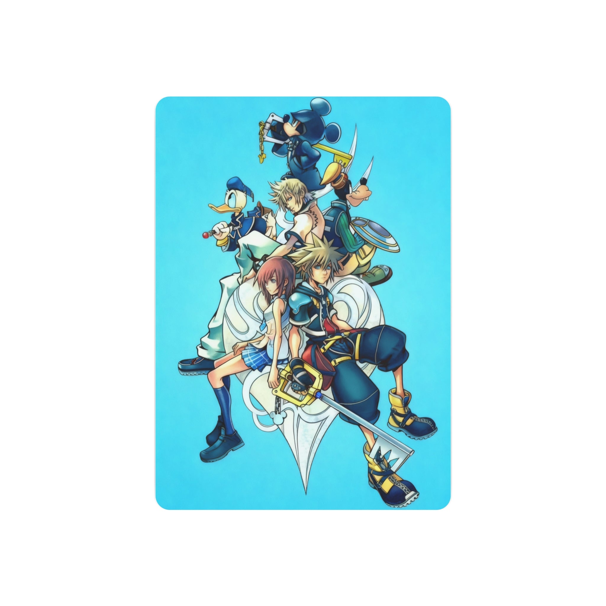 Anime Adventure Characters Metal Art Sign | Decorative Wall Plaque