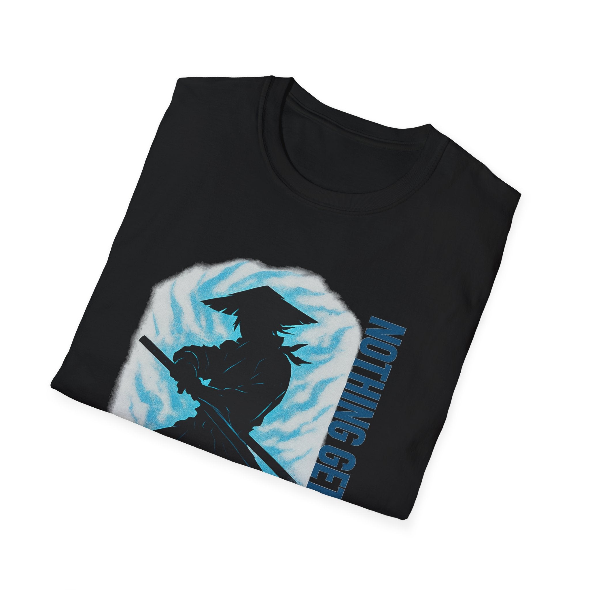 Nothing Gets Through Anime Shadow Tee  Silent Strength Unisex Shirt
