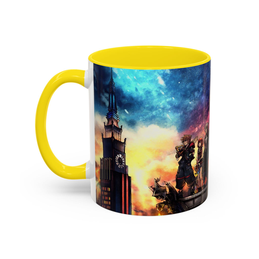 Fantasy RPG Character Lineup Mug | Accent Coffee Mug 11oz 15oz
