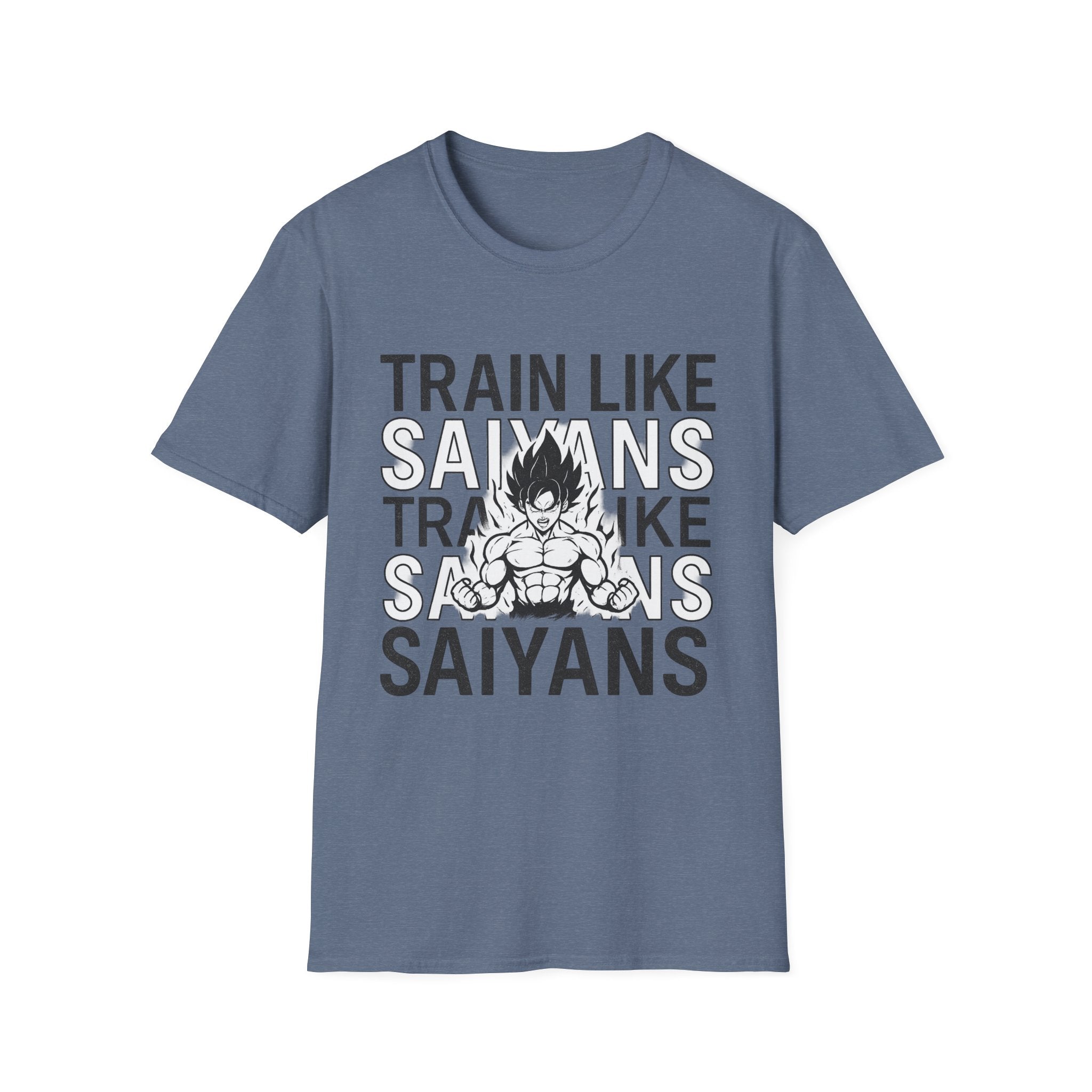 Unisex Fitness T-Shirt, Workout Tee,  Training Shirt, Anime Gym Apparel, Gift for Athletes & Fans