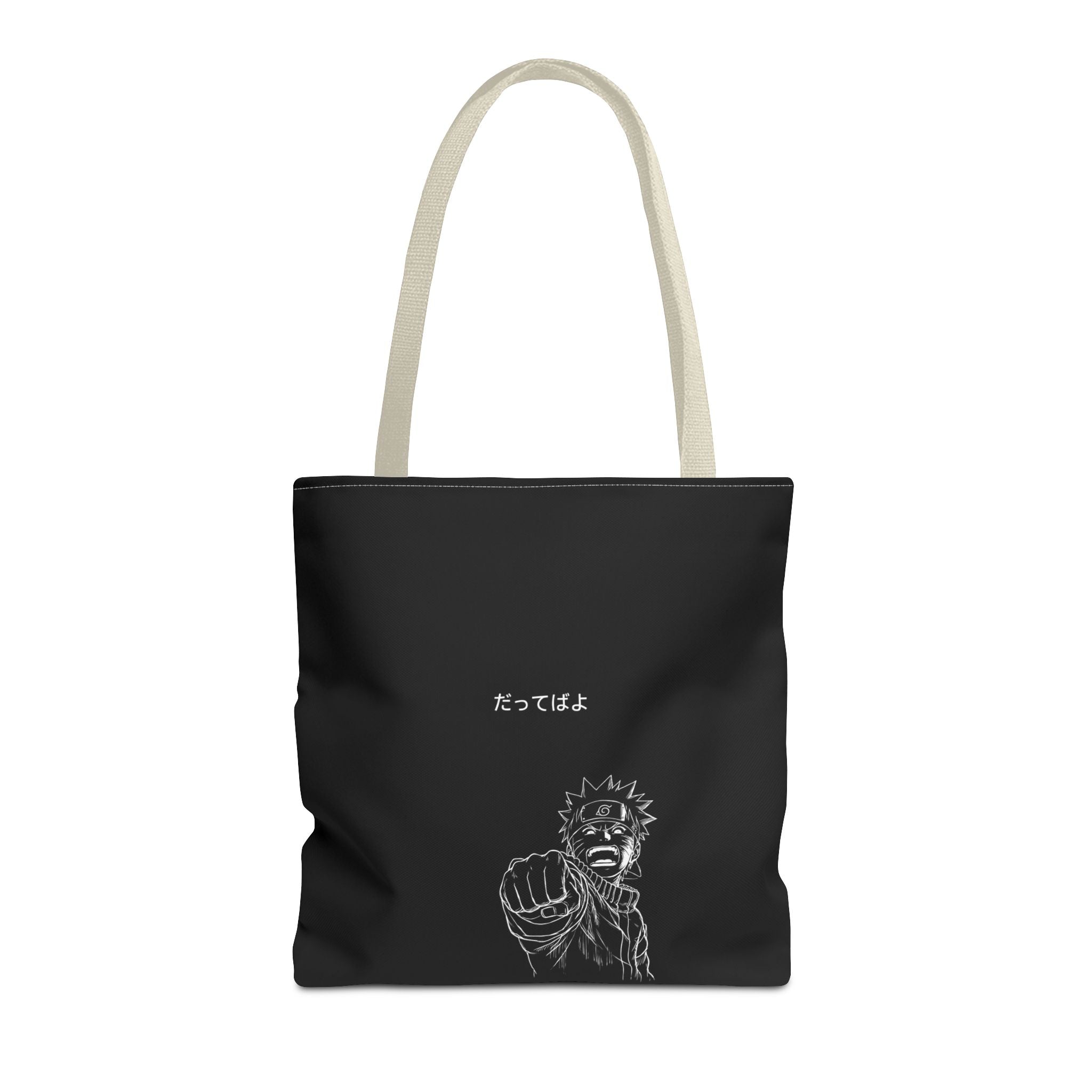 Manga Fist Character Tote Bag | Anime Graphic Tote
