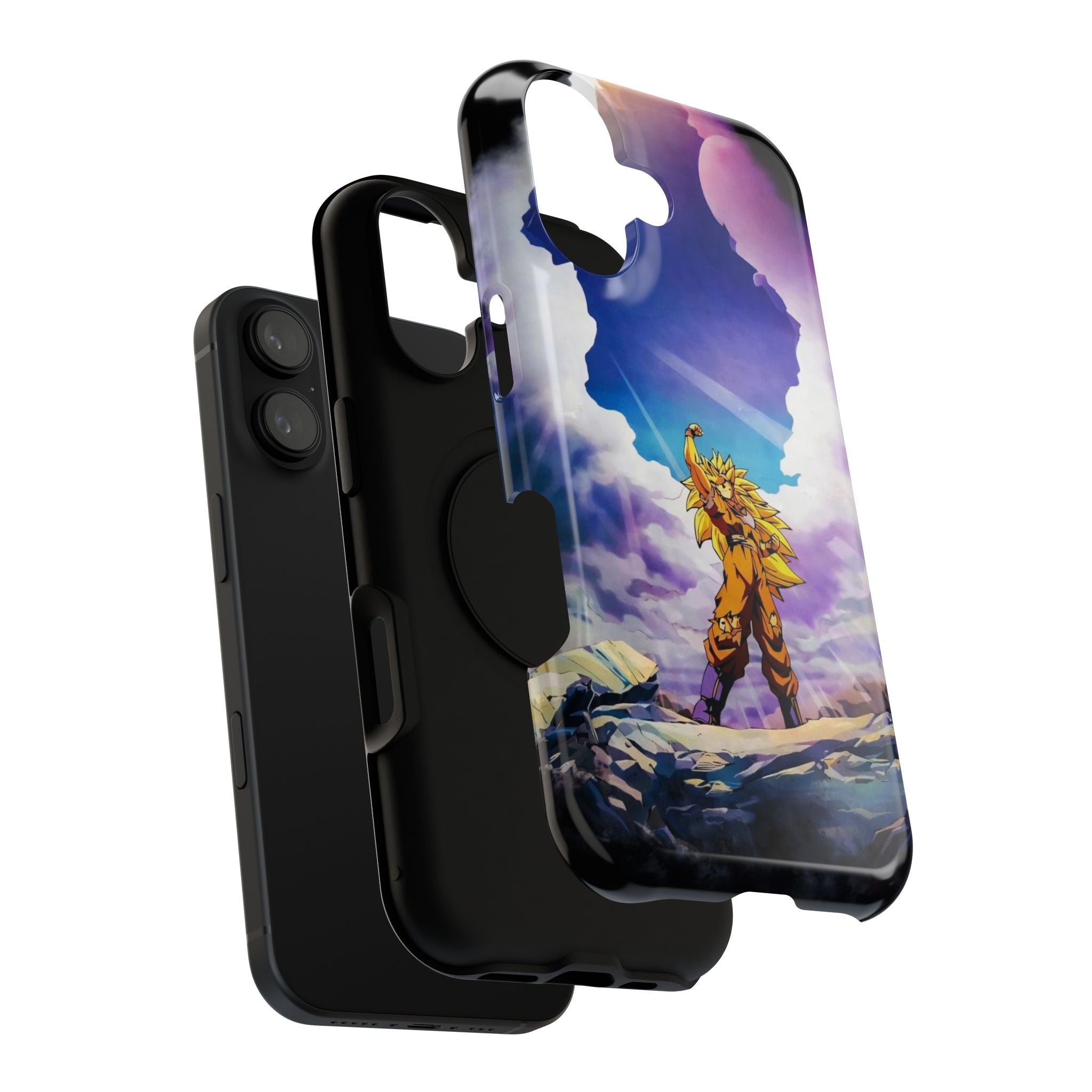 Dragon Warrior Power Pose Impact-Resistant Phone Case