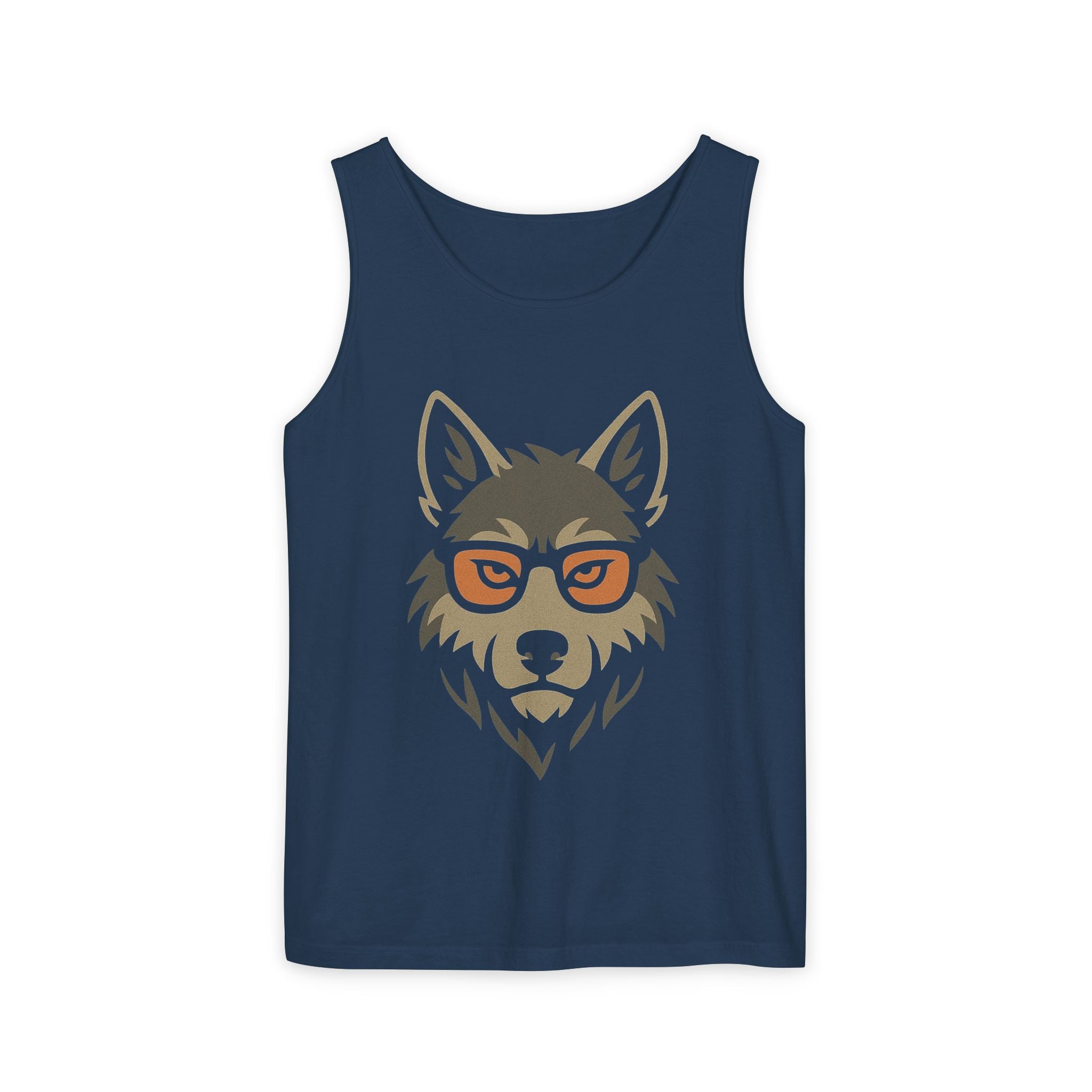 Cool Wolf Graphic Tank Top, Unisex Cool Tank Top, Summer Wear, Gift for Animal Lovers, Festival Outfit, Everyday Casual Top