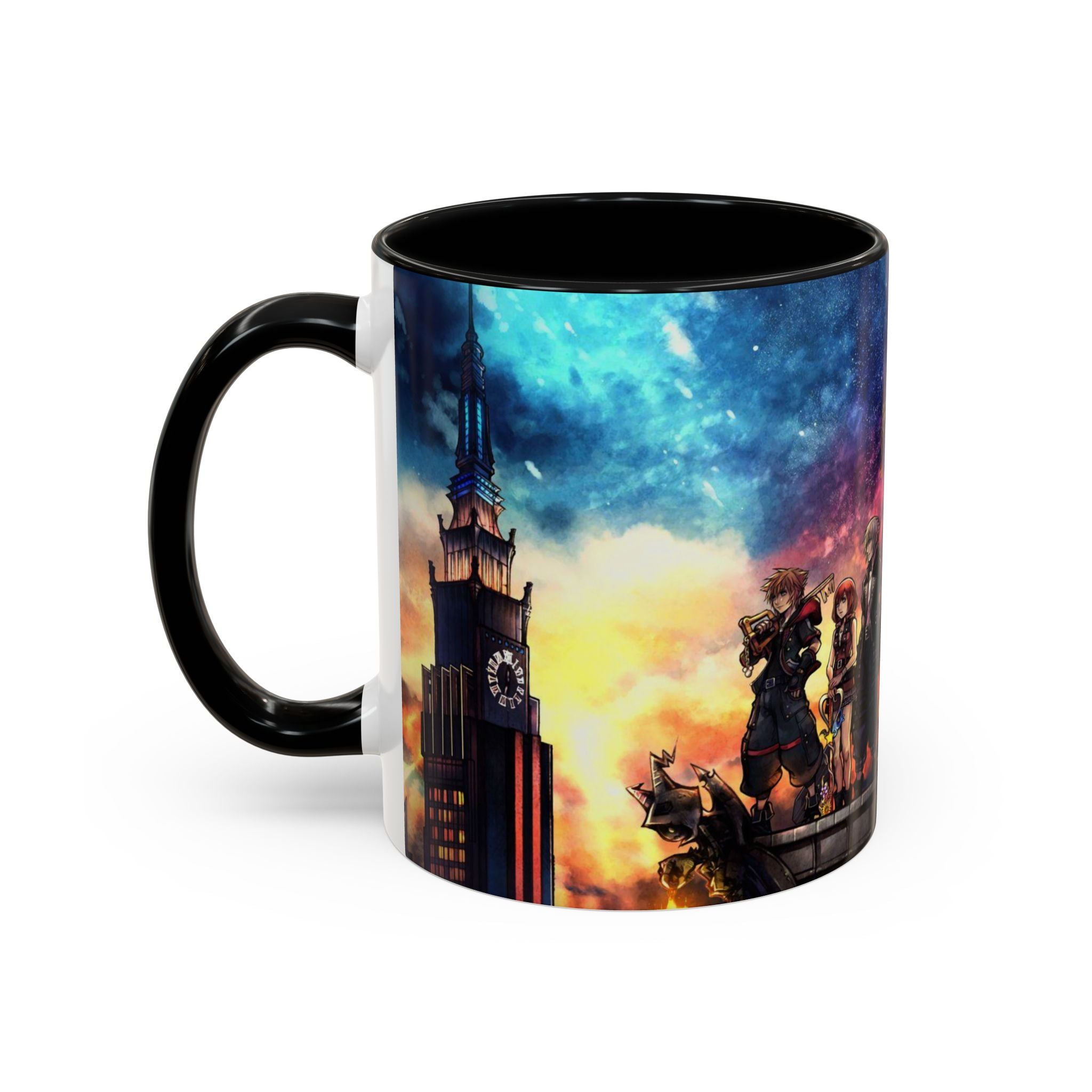 Fantasy RPG Character Lineup Mug | Accent Coffee Mug 11oz 15oz