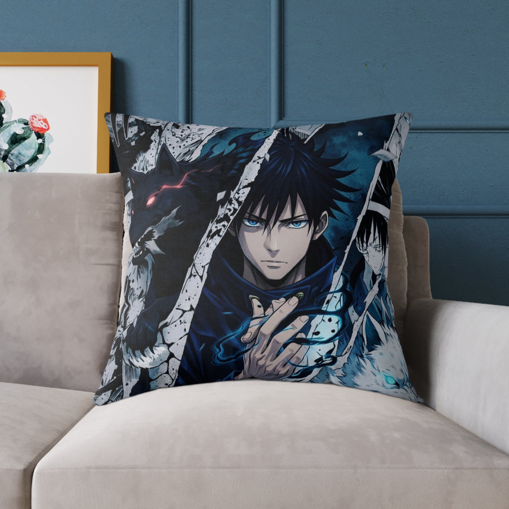 Anime Character Pillow | Square Poly Canvas Pillow