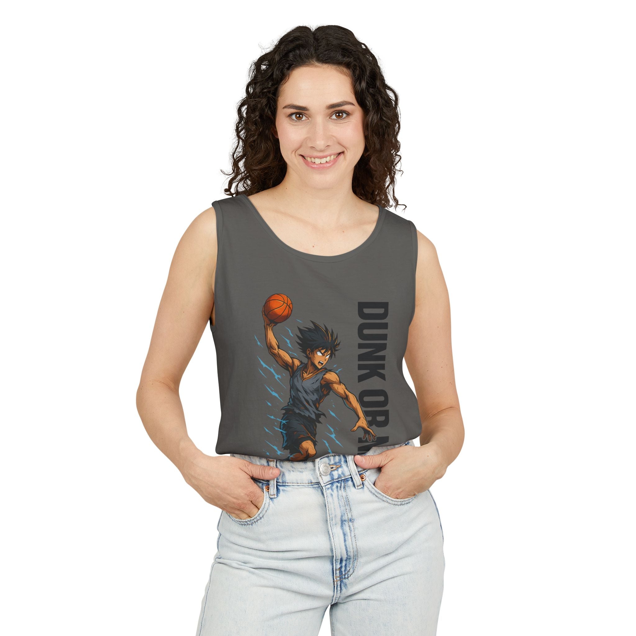 Basketball Inspired Tank Top - Dunk or Nap | Perfect Gift for Athletes, Sports Fans, Summer Wear, Active Lifestyle