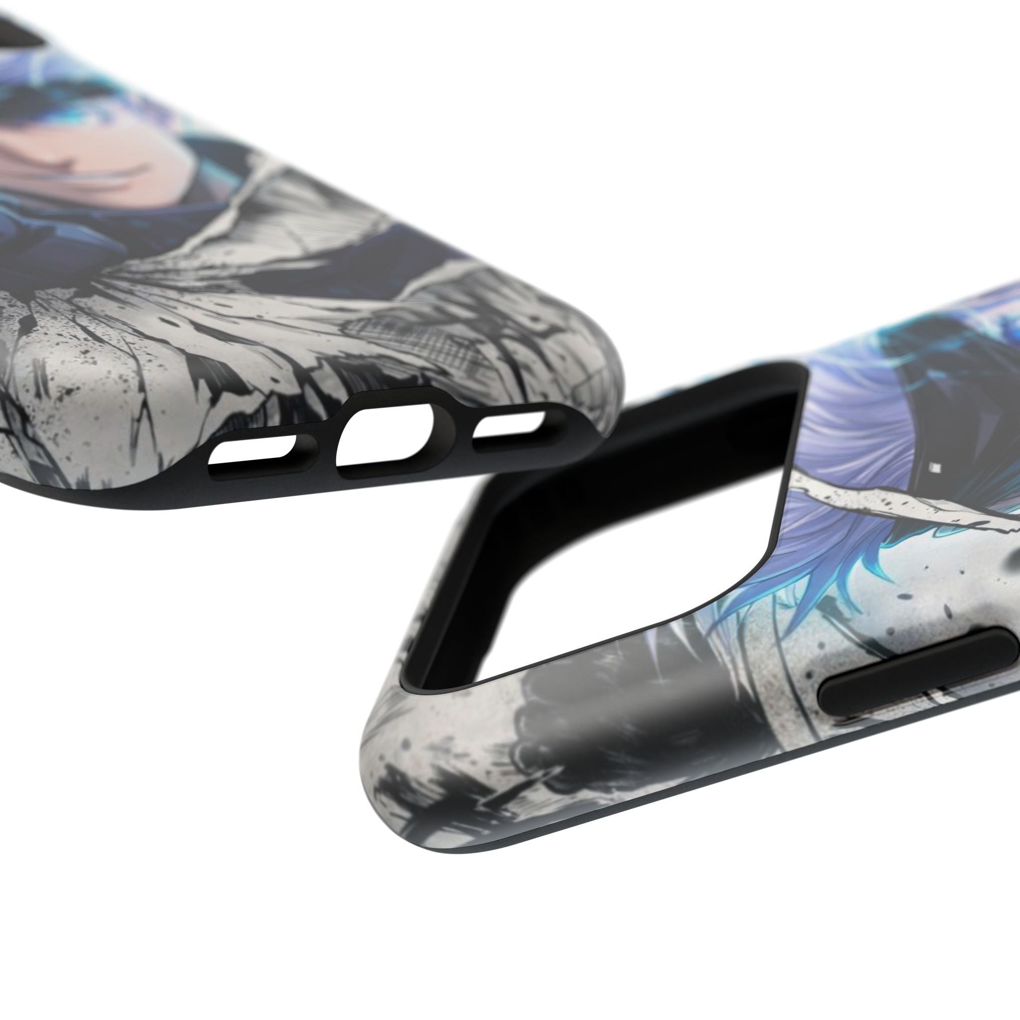 Anime Sorcerer Phone Case — Impact-Resistant Protective Cover