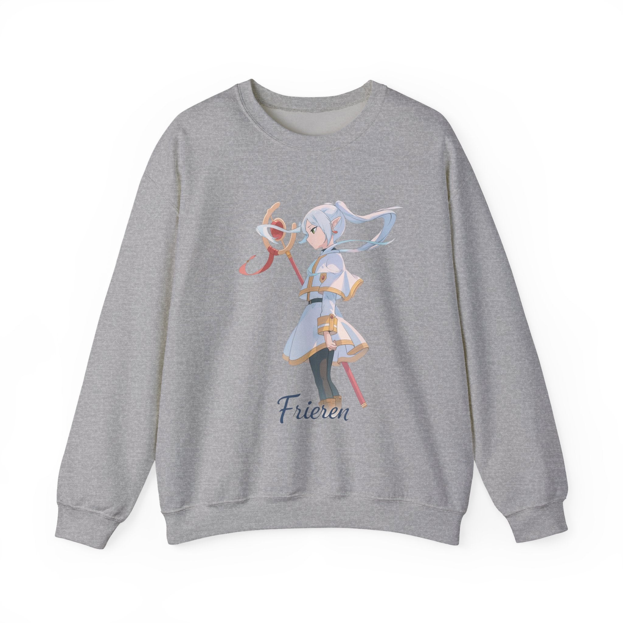 Chibi Anime Girl Illustration Sweatshirt | Pastel Magic Ribbon