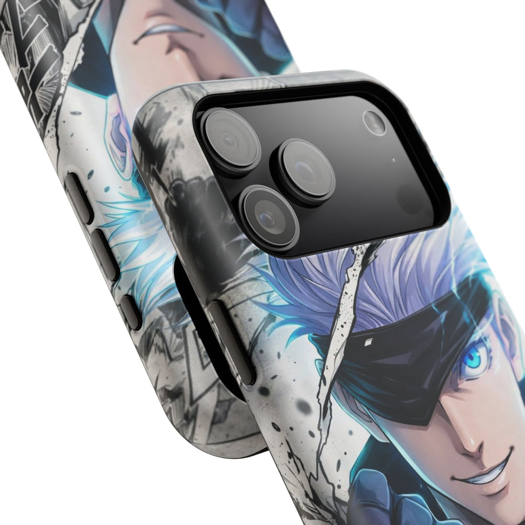 Anime Sorcerer Phone Case — Impact-Resistant Protective Cover