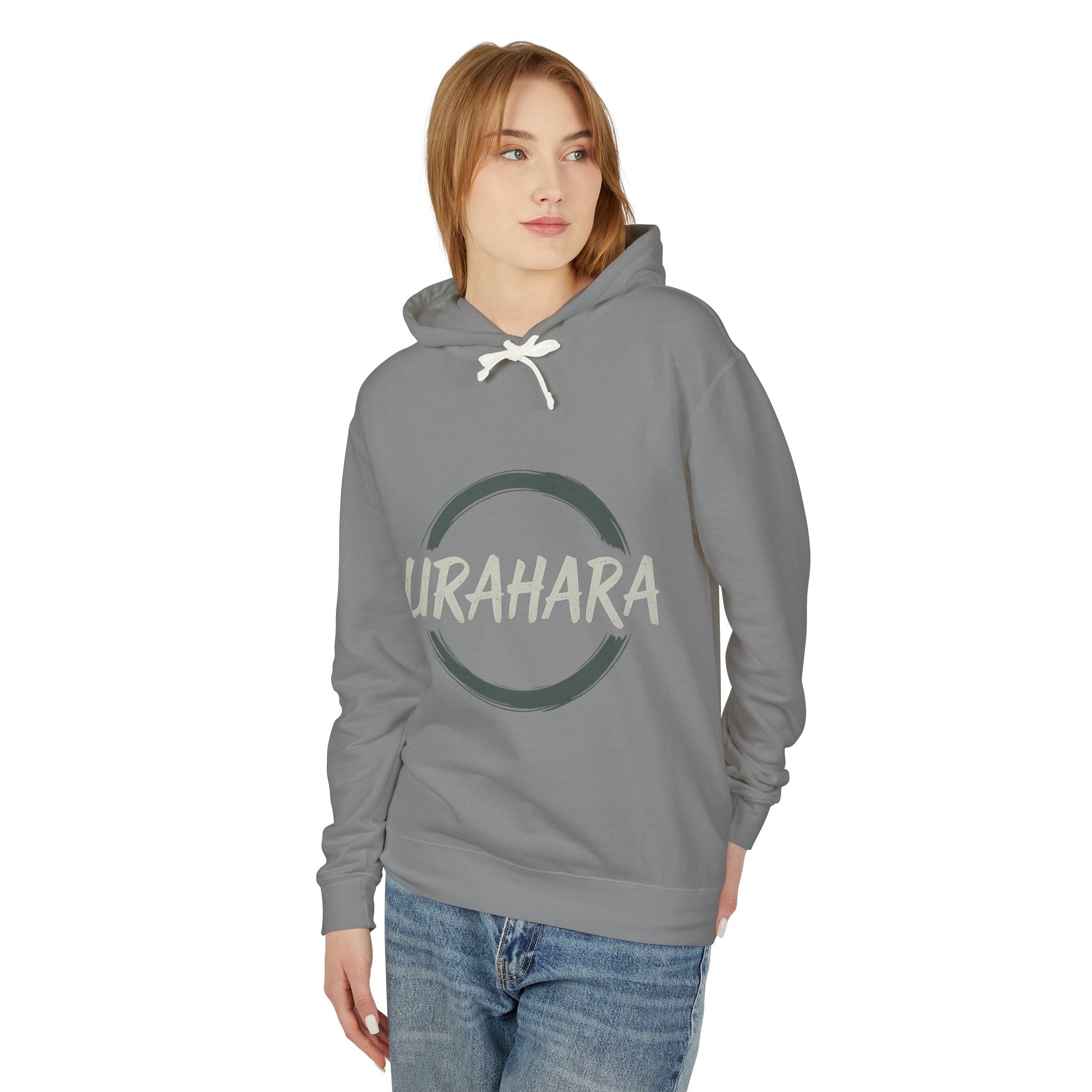 Unisex Lightweight Hooded Sweatshirt with URAHARA Design, Anime Fan Apparel, Casual Streetwear, Gift for Manga Lovers, Cozy Hoodie