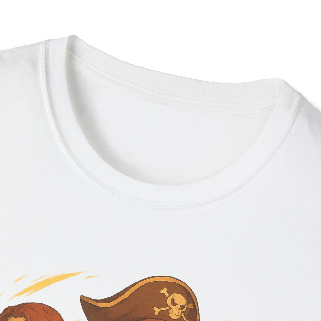 Pirate Freedom Unisex T-Shirt - Adventure Inspired Apparel for Fans, Gifting, Casual Wear, Travel, Beach Days